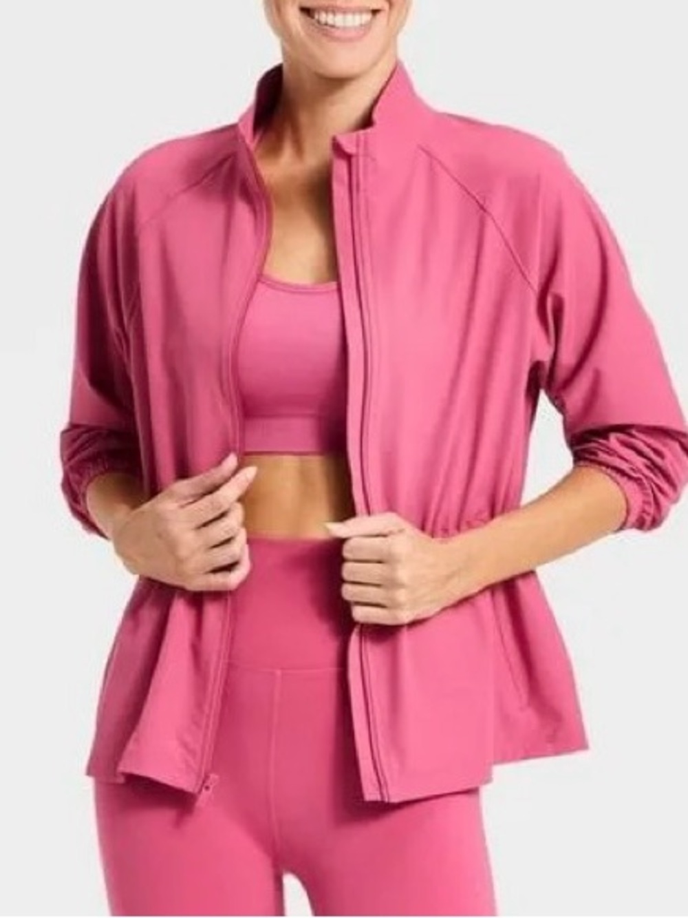all in motion Pink Active Zip Jacket